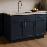 Hampton Bay Avondale Ink Blue Shaker Base Kitchen Cabinet, 30 in. W x 24 in. D x 34.5 in. H