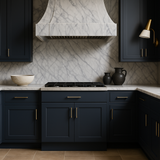 Hampton Bay Avondale Ink Blue Shaker Base Kitchen Cabinet, 30 in. W x 24 in. D x 34.5 in. H