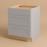 Hampton Bay Avondale 24-inch Dove Gray Shaker Drawer Base Cabinet