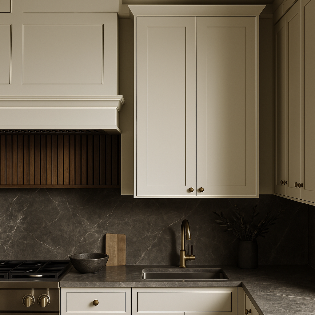 Hampton Bay Avondale 30 in. Ready to Assemble Plywood Shaker Wall Kitchen Cabinet in Antique White