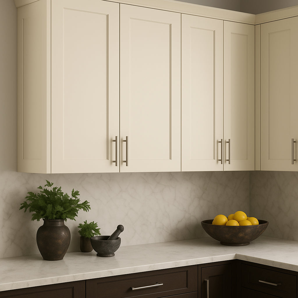 Hampton Bay Avondale Shaker Wall Kitchen Cabinet, Antique White, 36x12x42