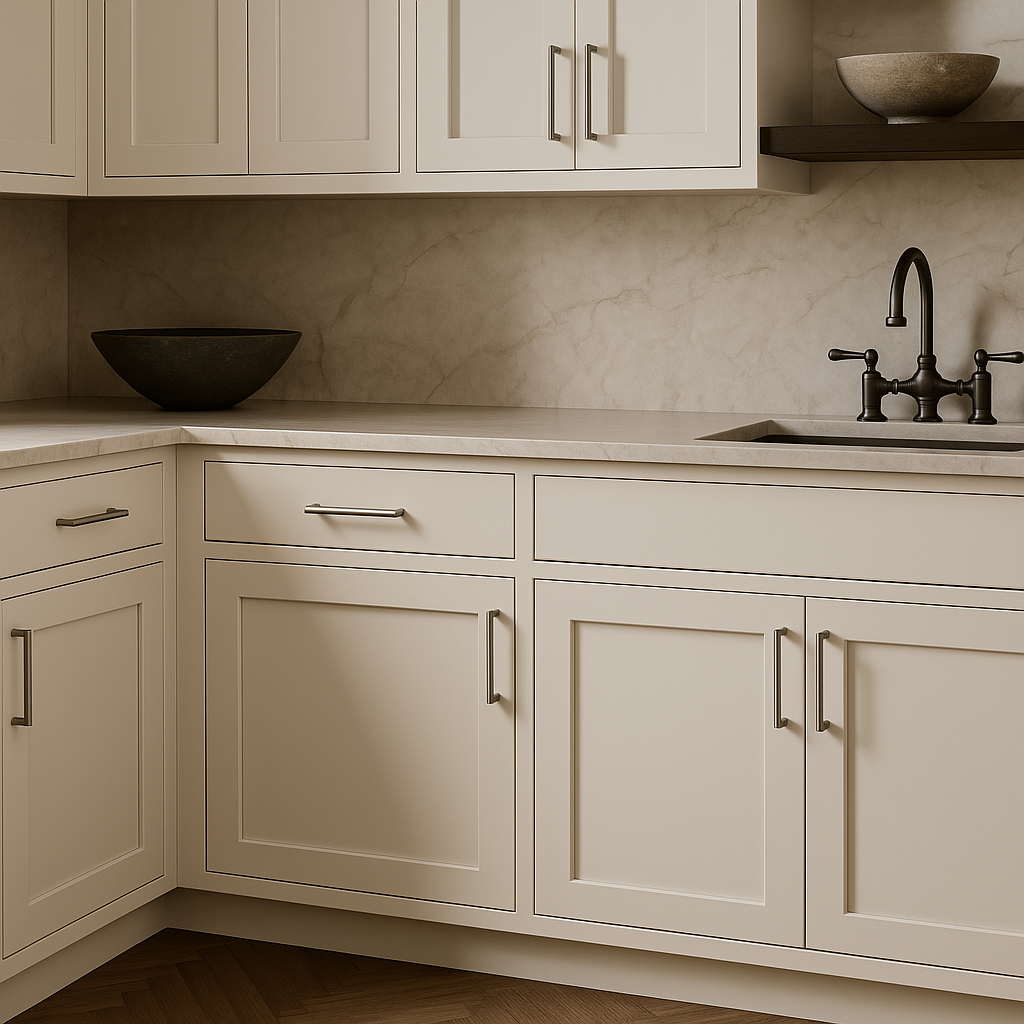 Hampton Bay Avondale 21-inch Shaker Base Kitchen Cabinet in Antique White