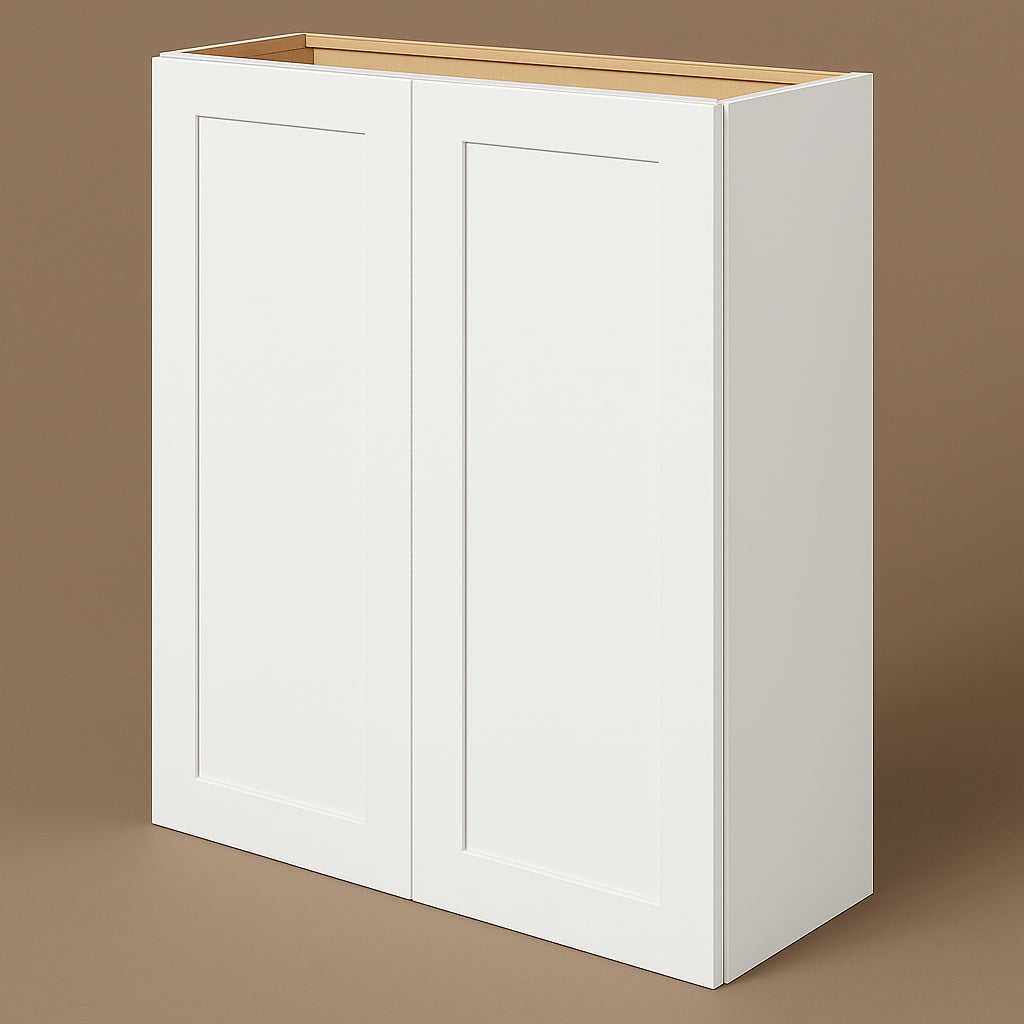 Hampton Bay Avondale 36 in. W x 12 in. D x 42 in. H Ready to Assemble Plywood Shaker Wall Kitchen Cabinet in Alpine White