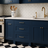 Hampton Bay Avondale 18-inch Ink Blue Shaker Drawer Base Cabinet