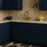 Hampton Bay Avondale 18-inch Ink Blue Shaker Drawer Base Cabinet