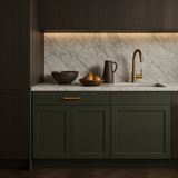 Hampton Bay Avondale 36-inch Fern Green Shaker Base Kitchen Cabinet