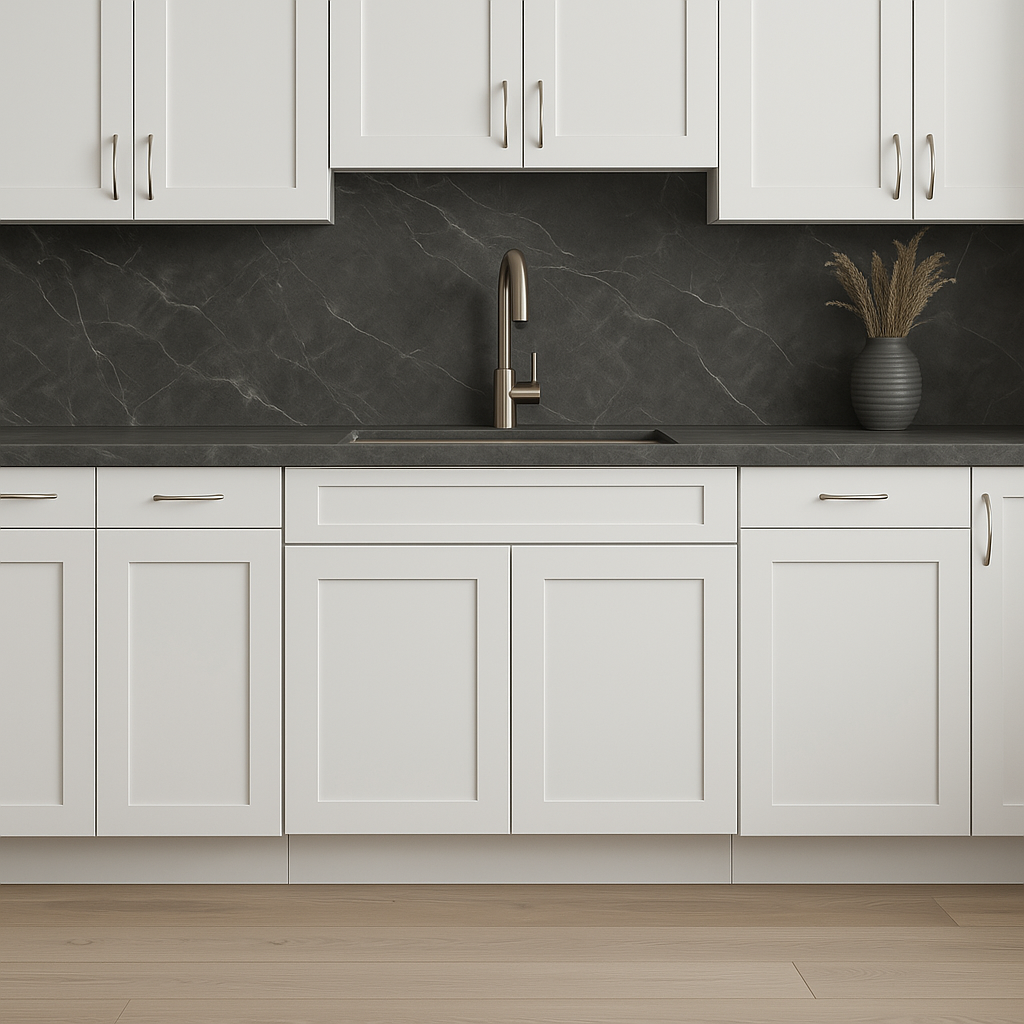 Design House Brookings Ready-to-Assemble Shaker Base Kitchen Cabinet, White