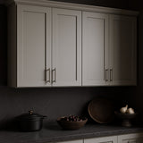 Hampton Bay Avondale 36" Dove Gray Shaker Wall Kitchen Cabinet