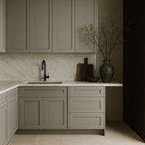 MILL'S PRIDE Richmond Vesuvius Gray Shaker Kitchen Cabinet - Ready to Assemble