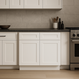 MILL'S PRIDE Richmond Verona White Shaker Base Kitchen Cabinet - 36 in W x 24 in D x 34.5 in H