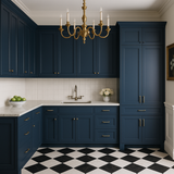 MILL'S PRIDE Valencia Blue Shaker Wall Kitchen Cabinet - 30" W x 12" D x 36" H