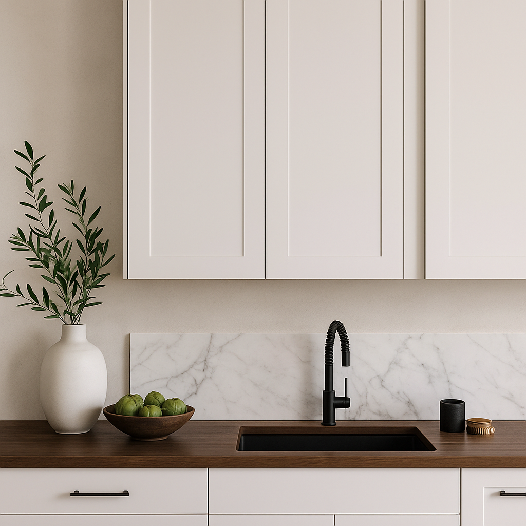 MILL'S PRIDE Richmond Verona White Shaker Wall Kitchen Cabinet - 30 in W x 12 in D x 42 in H