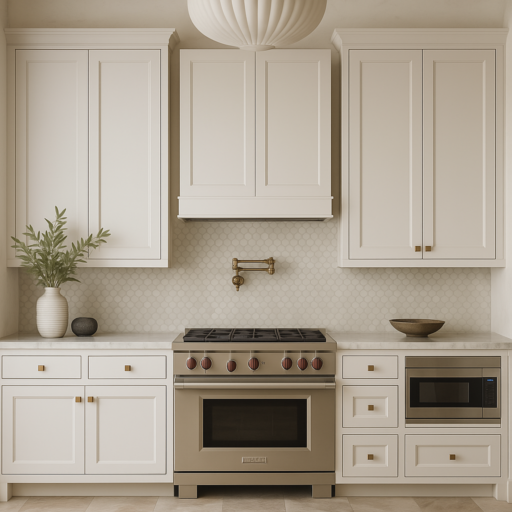 MILL'S PRIDE Richmond Verona White Shaker Wall Kitchen Cabinet - 30 in W x 12 in D x 42 in H