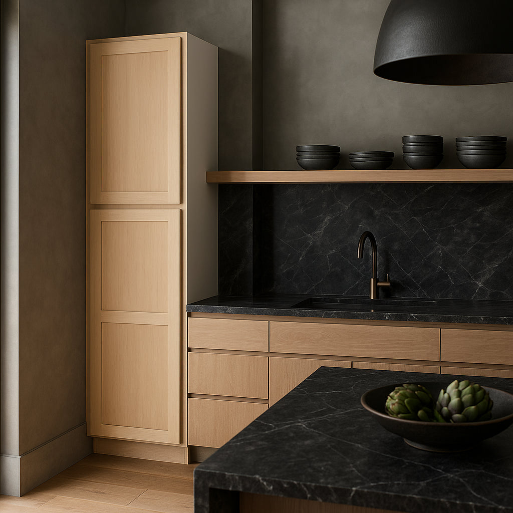 Hampton Bay Ready to Assemble Pantry Kitchen Cabinet with CLICKREADY Technology