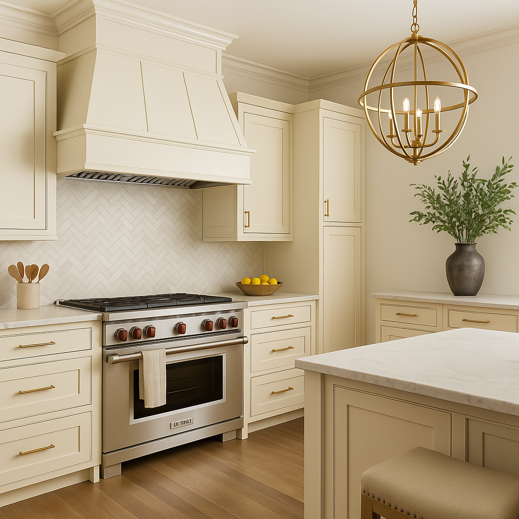 Hampton Bay Avondale 18 in. W x 24 in. D x 90 in. H Ready to Assemble Shaker Pantry Cabinet in Antique White