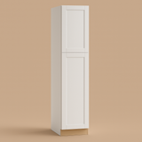 MILL'S PRIDE Richmond Verona White Shaker Pantry Cabinet - 18" W x 24" D x 90" H