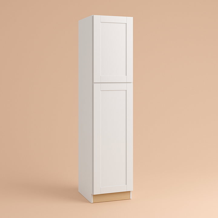 MILL'S PRIDE Richmond Verona White Shaker Pantry Cabinet - 18x24x84