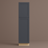 MILL'S PRIDE Richmond Venetian Onyx Shaker Pantry Cabinet, 18" W x 24" D x 84" H