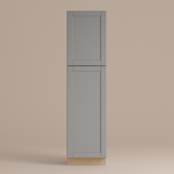 MILL'S PRIDE Richmond Vesuvius Gray Shaker Pantry Cabinet - Ready to Assemble