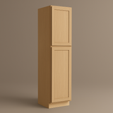Hampton Bay Avondale White Oak Shaker Pantry Cabinet, 18x24x90