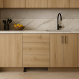Cambridge Radiance Ready-to-Assemble Light Oak Kitchen Cabinet, 30 in.