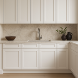 HOMLUX Ready to Assemble Drawer Base Kitchen Cabinet in Shaker White, 33 in. W x 24 in. D x 34.5 in. H