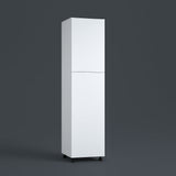 Cambridge Radiance White Gloss Slab Pantry Kitchen Cabinet, Ready to Assemble