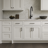 Bremen Cabinetry Shaker Base Drawer Cabinet with 3 Drawers in White