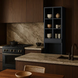 Hampton Bay Avondale Ink Blue Shaker Pantry Cabinet, 36x24x96
