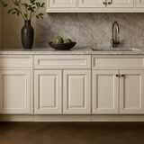 LIFEART CABINETRY Newport Ready to Assemble Base Cabinet with 2-Door and 1-Drawer in Classic White