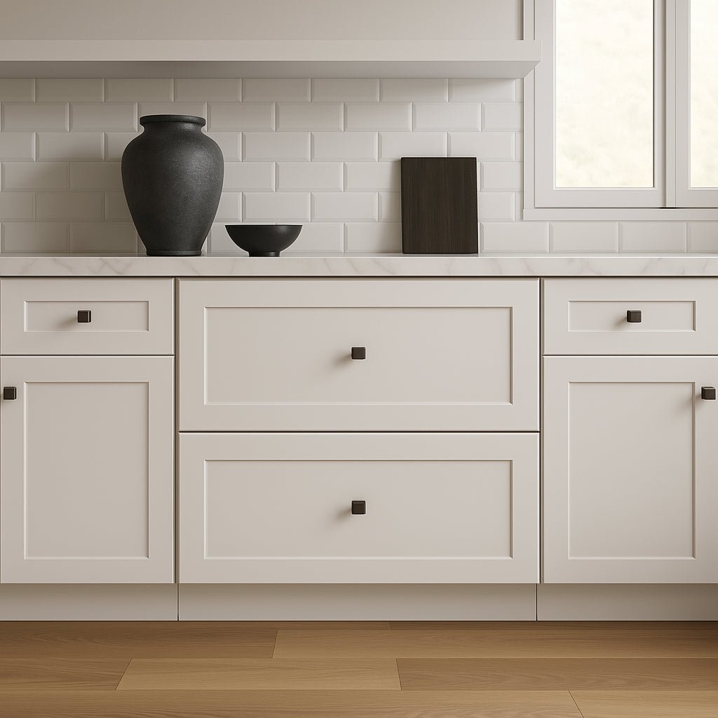 HOMLUX Ready to Assemble Drawer Base Kitchen Cabinet in Shaker White