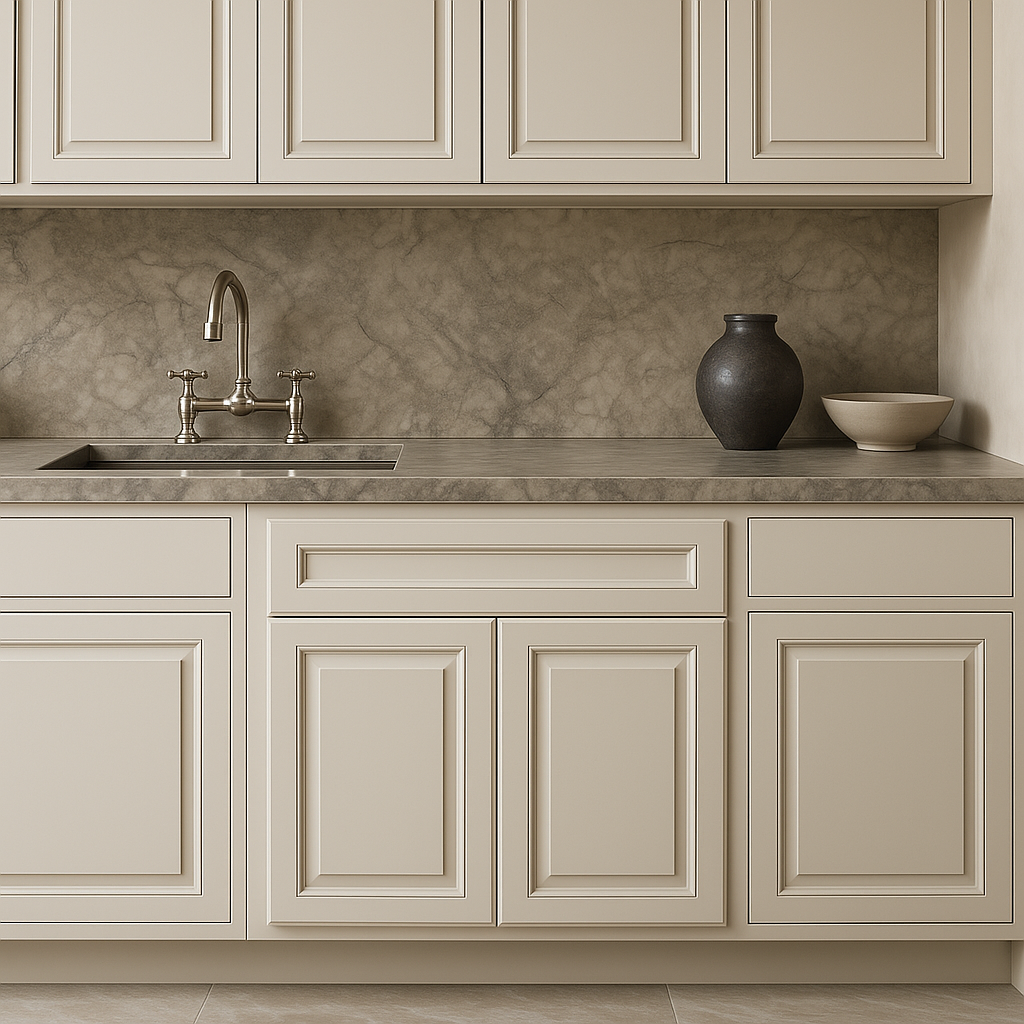 LIFEART CABINETRY Newport Sink Base Cabinet, Classic White, Ready to Assemble
