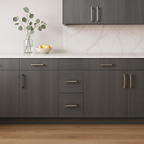 Cambridge Quick Assemble Carbon Marine Vanity Base Cabinet, 12-inch, 3 Drawers