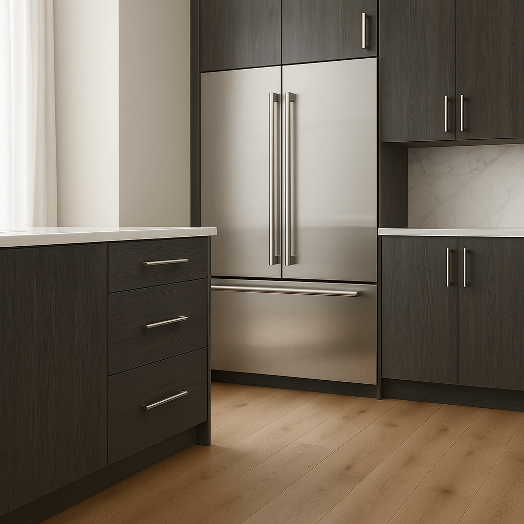 Cambridge Carbon Marine 18 in Vanity Base Kitchen Cabinet, 3 Drawer