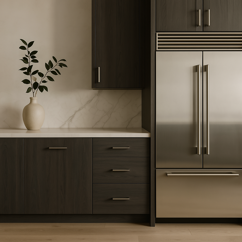 Cambridge Carbon Marine 18 in Vanity Base Kitchen Cabinet, 3 Drawer