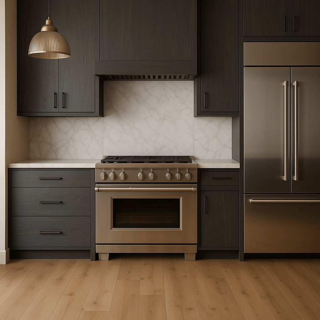 Cambridge Carbon Marine 18 in Vanity Base Kitchen Cabinet, 3 Drawer