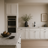 Hampton Bay Cambridge Shaker Double Oven Cabinet, Ready-to-Assemble, White