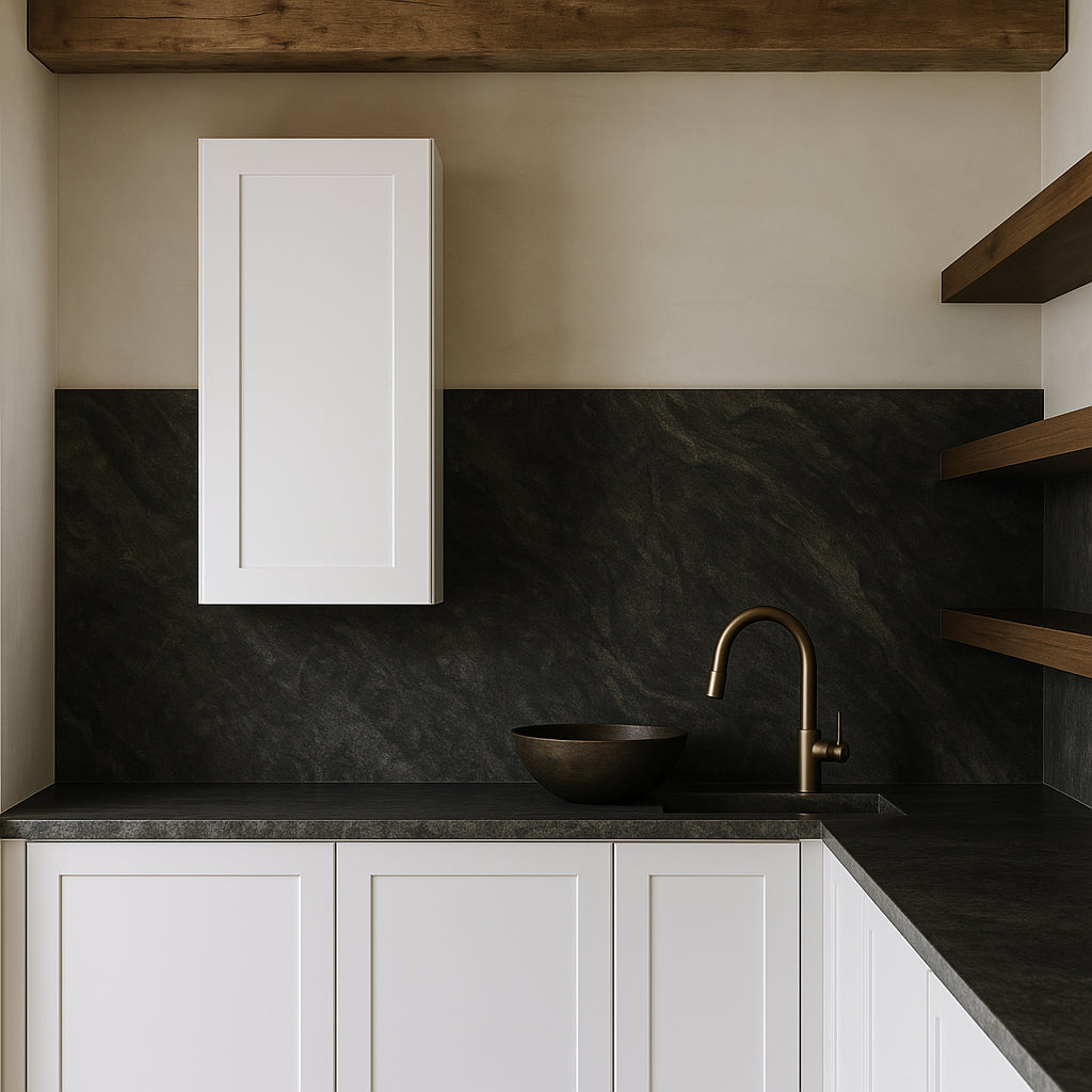 MILL'S PRIDE Richmond Verona White Shaker Wall Kitchen Cabinet - 15 in W x 12 in D x 36 in H