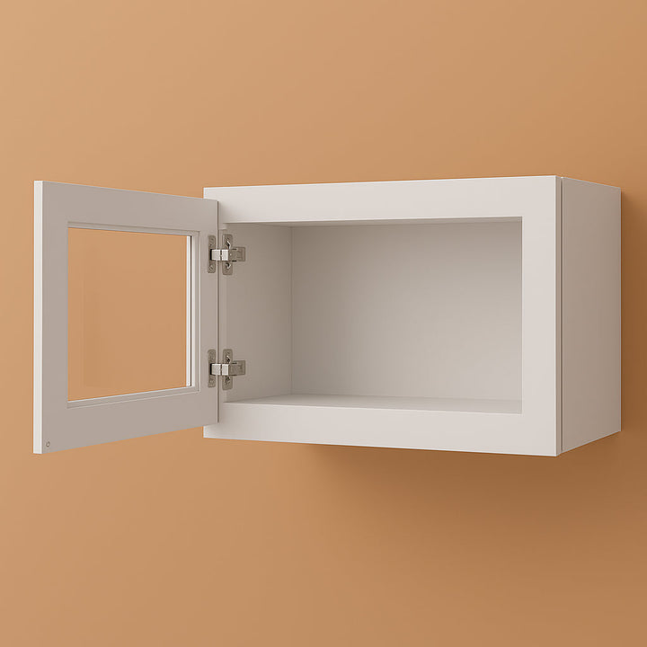 HOMEIBRO Shaker Dove Plywood Wall Kitchen Cabinet, 21x12x12 Inches