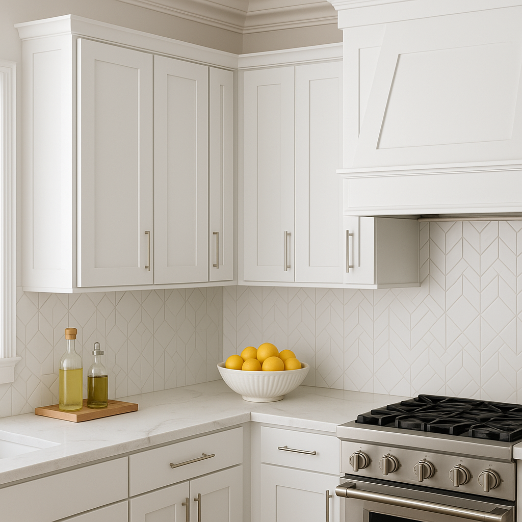 Cambridge Everest Shaker Wall Kitchen Cabinet, White, 15x12x30 in.