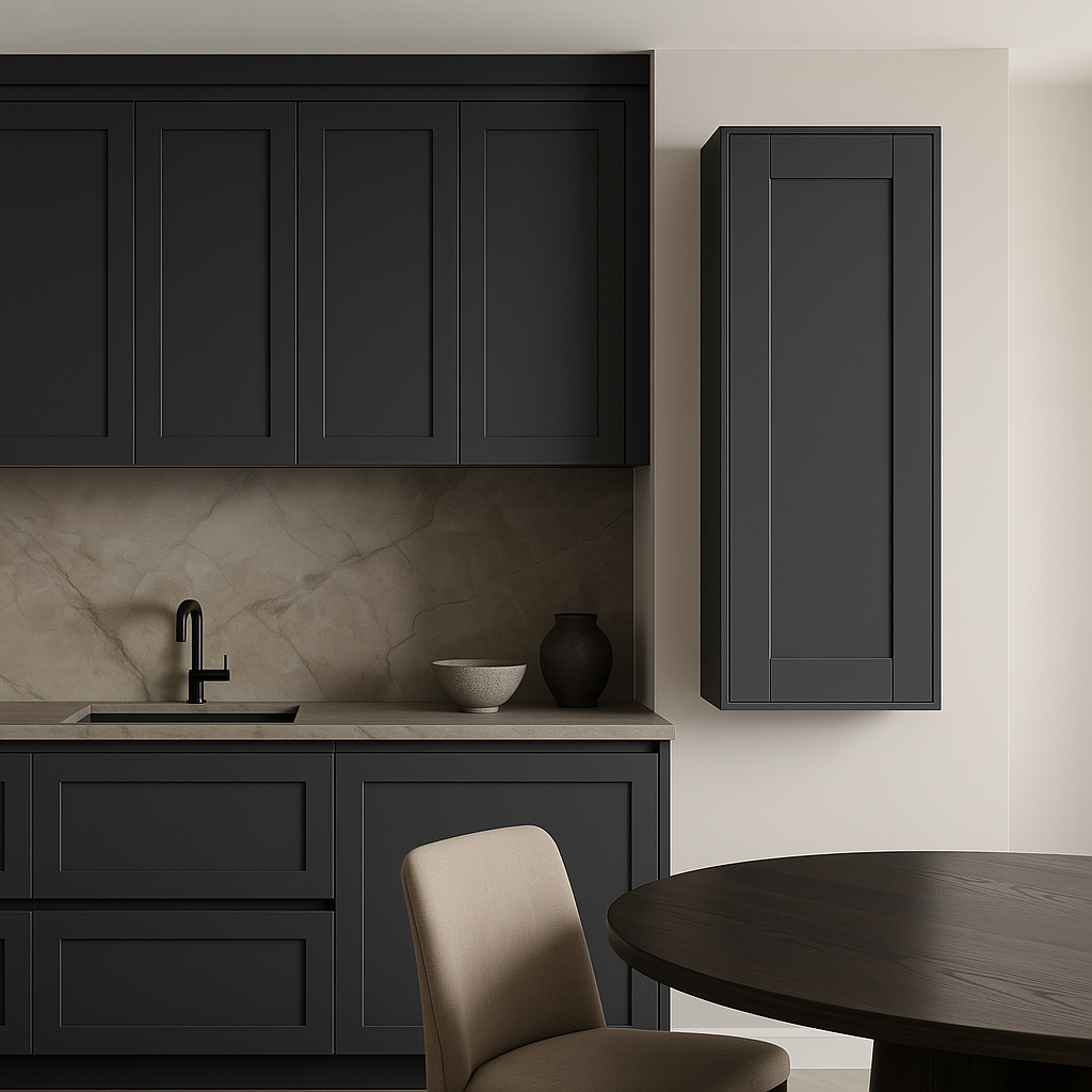 MILL'S PRIDE Richmond Venetian Onyx Plywood Shaker Wall Kitchen Cabinet