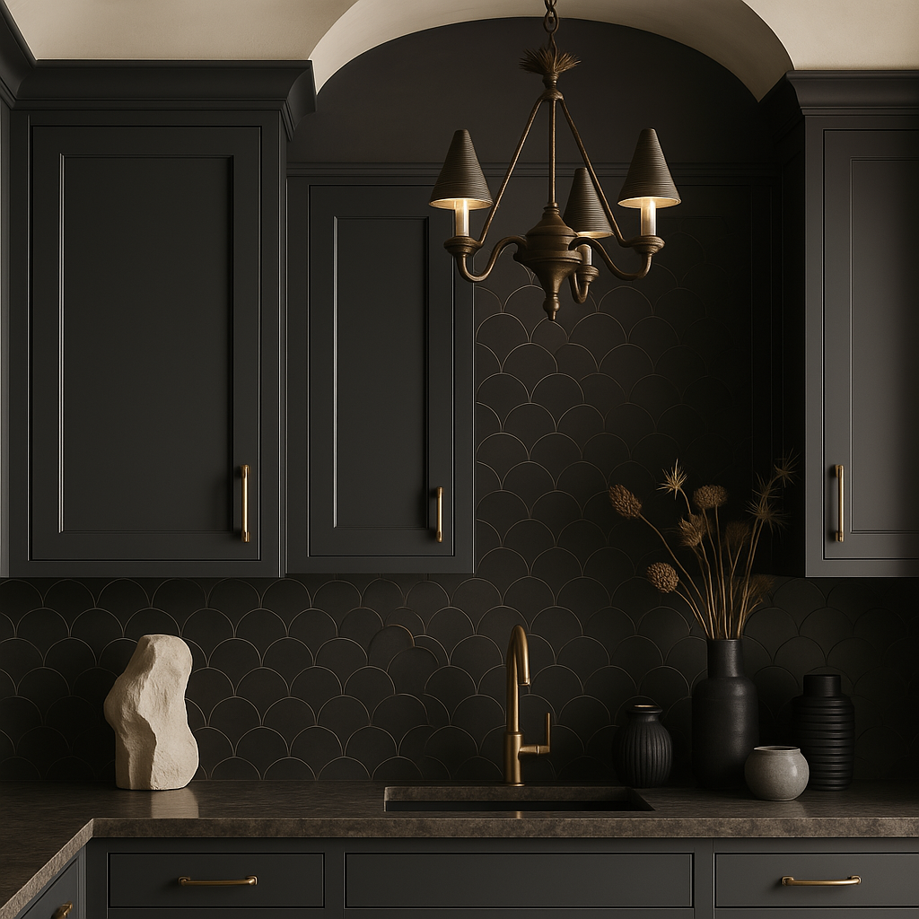 MILL'S PRIDE Richmond Venetian Onyx Plywood Shaker Wall Kitchen Cabinet