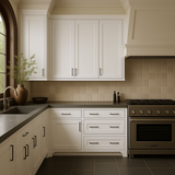 MILL'S PRIDE Richmond Verona White Shaker Wall Kitchen Cabinet - 9 in W x 12 in D x 36 in H