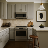MILL'S PRIDE Richmond Vesuvius Gray Plywood Shaker Wall Kitchen Cabinet - Soft Close, Ready to Assemble