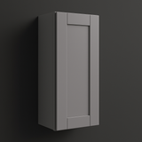 MILL'S PRIDE Richmond Vesuvius Gray Plywood Shaker Wall Kitchen Cabinet - Soft Close, Ready to Assemble