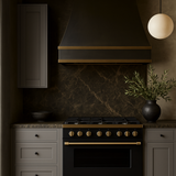 MILL'S PRIDE Richmond Vesuvius Gray Wall Kitchen Cabinet - 9 in W x 12 in D x 42 in H