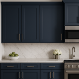 Hampton Bay Avondale Ink Blue Shaker Wall Kitchen Cabinet - 18x12x30