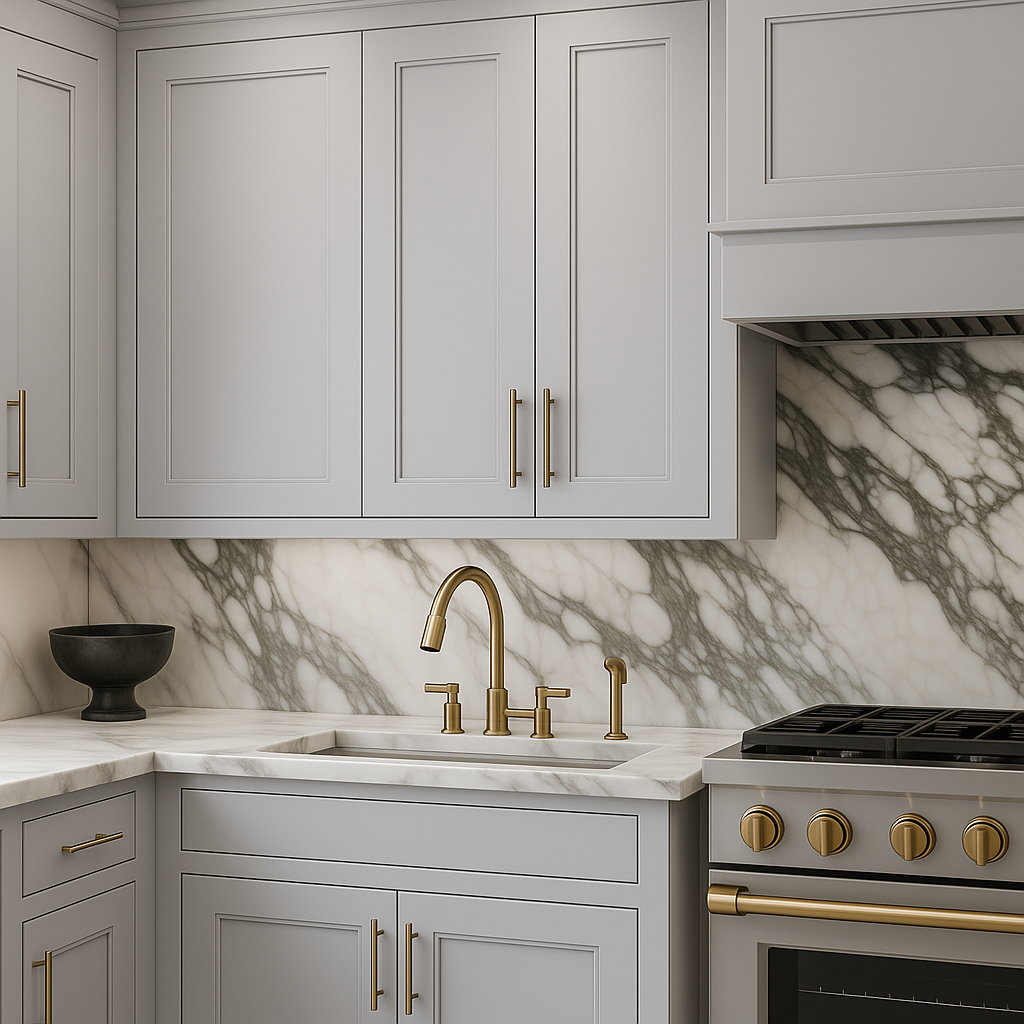 Hampton Bay Avondale Shaker Wall Kitchen Cabinet, Dove Gray, 21x12x36 in.