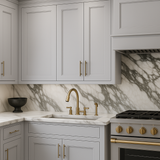 Hampton Bay Avondale Shaker Wall Kitchen Cabinet, Dove Gray, 21x12x36 in.