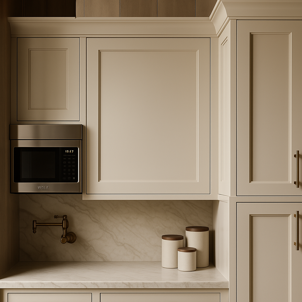 Hampton Bay Avondale 21 in. Shaker Wall Kitchen Cabinet in Antique White